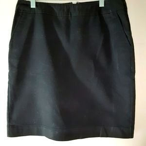 MERONA BLACK PENCIL SKIRT